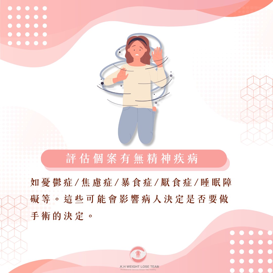 為什麼減重手術前要做身心門診評估? 1 術前為什麼要做身心評估2