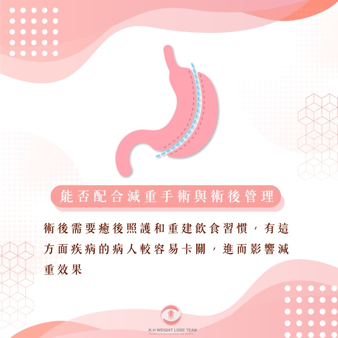 為什麼減重手術前要做身心門診評估? 2 術前為什麼要做身心評估3